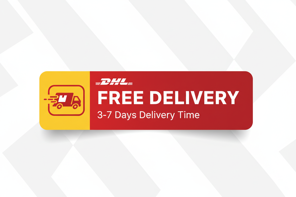 DHL-Free-Lieferung 3-7 Tage Lieferzeit